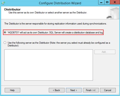 Master MS SQL Server Replication Setup Guide Dbserv