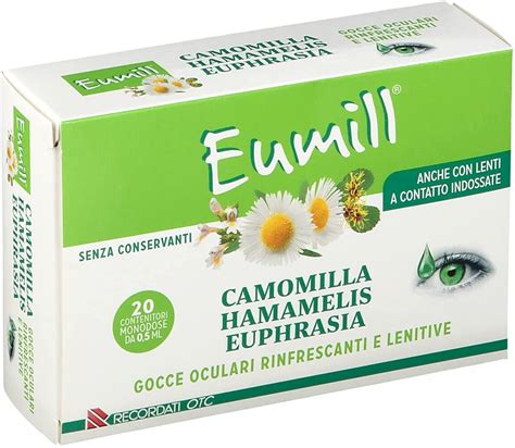 Eumill Gocce Oculari Flaconcini Monodose Ml Pharmaglamour