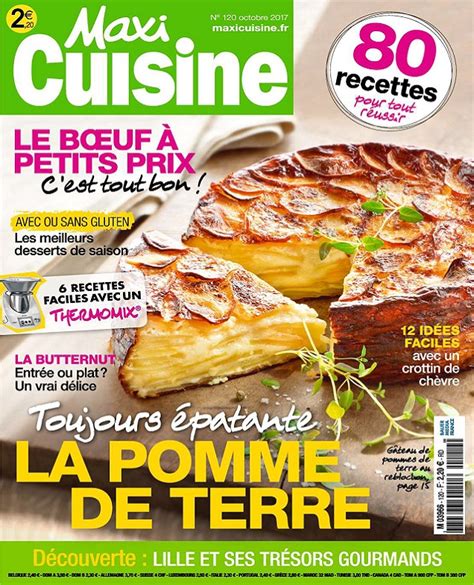 Maxi Cuisine N Octobre T L Charger Des Magazines Journaux