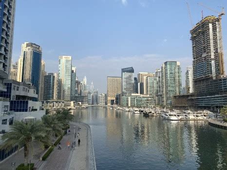 Kostenlose Hintergrundbilder Dubai Dubai Marina Wasser Tower Block