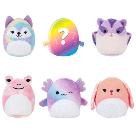 Squishville By Original Squishmallows Wild Ones Squad Plush Toy Pack