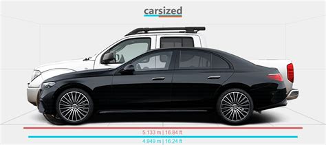 Dimensions Mercedes Benz E Class Present Vs Nissan Navara