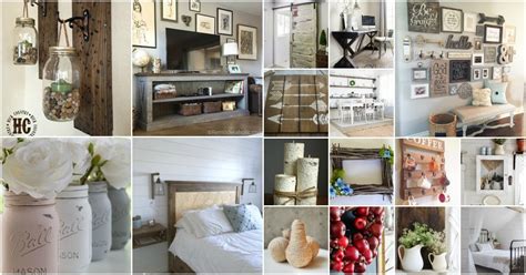 55 Gorgeous DIY Farmhouse Furniture and Decor Ideas For A Rustic ...