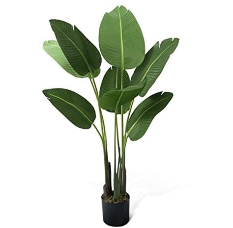 Amazon COTSEN Artificial Plants 2 Pcs Artificial Alocasia Plants