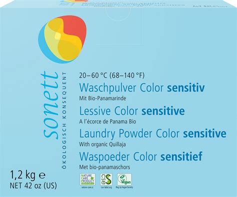 Sonett Lessive En Poudre Color Sensitive Boutique En Ligne Ecosplendo