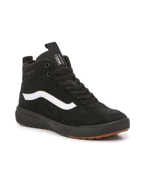 Vans Range High-top Sneaker in Black for Men | Lyst