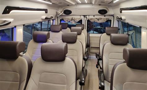 Hire Luxury Seater Tempo Traveller On Rent In Delhi