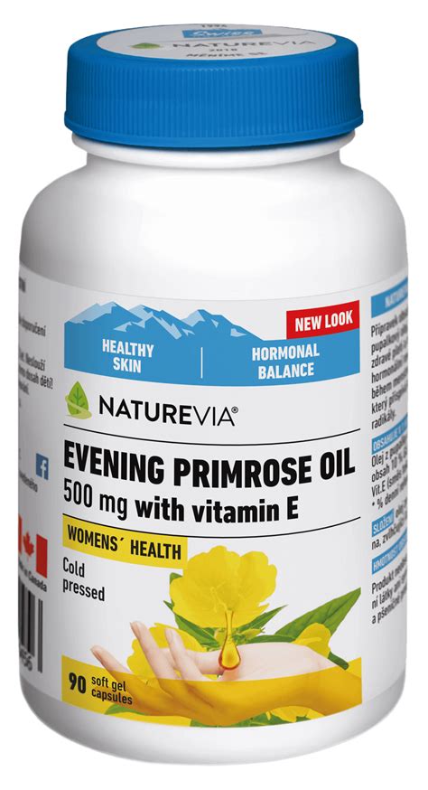 Evening Primrose Oil With Vitamin E Naturevia