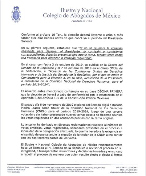 Escrito Para Nombrar Abogado En Materia Civil Estado De Mexico