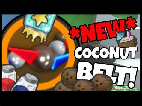 NEW COCONUT BELT LEAK Roblox Bee Swarm Simulator YouTube