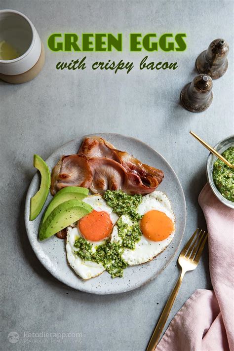 Keto Green Eggs & Bacon | KetoDiet Blog