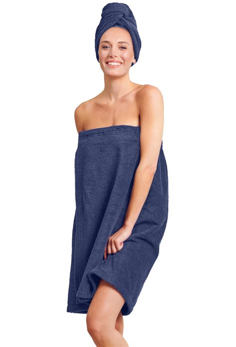 Towel Wrap For Women Womens Shower And Bath Wrap Premium Cotton Comfortable And Absorbent