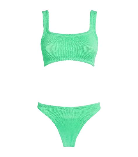 Hunza G Xandra Bikini In Green Lyst