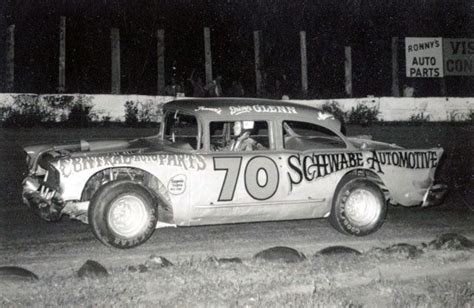 57 Chevy Modified Stock Car Vintage Race Car Old Race Cars