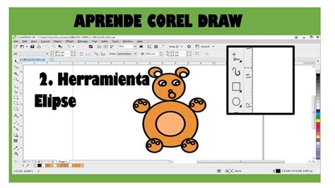 COMO USAR LA HERRAMIENTA ELIPSE EN COREL DRAW TUTORIAL Y CONSEJOS