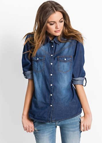 Denim Shirt By Bonprix Look Again