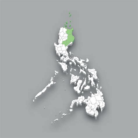 Cagayan Valley region location within Philippines map 25355863 Vector ...