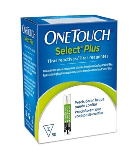 One Touch Select Plus Tiras Reactivas C Lifescan Flosamed