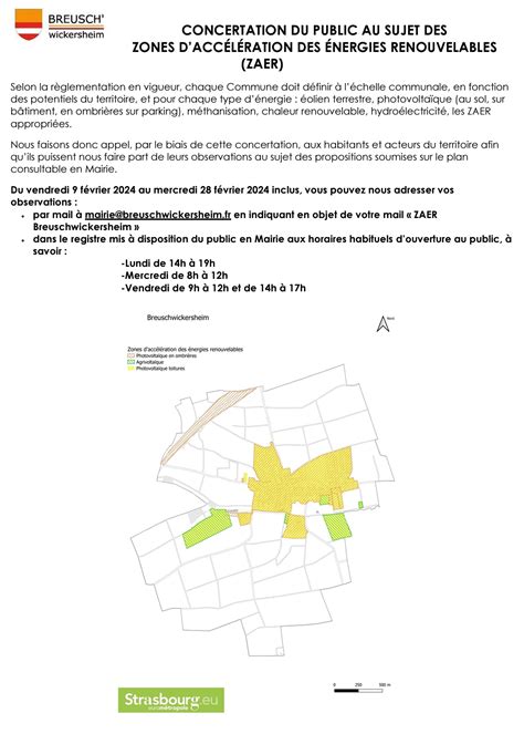 Concertation Du Public Au Sujet Des Zones Dacc L Ration Des Nergies