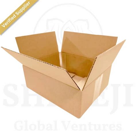 Double Wall 5 Ply Flexo Custom Printed Corrugated Box At Rs 22 Piece In