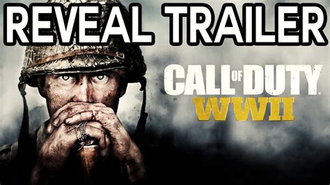 Call Of Duty Ww2 Reveal Trailer Cod World War 2 Youtube