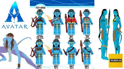 Lego Avatar The Way Of The Water Unofficial Fd1006 Preview Lego