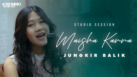 Maisha Kanna Jungkir Balik Live Perform Voks Radio Jogja Youtube