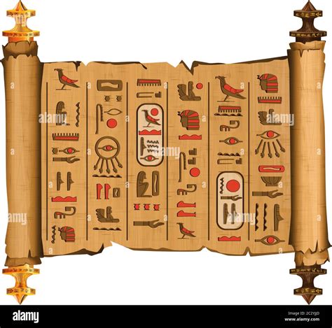 Ancient Egyptian Scrolls Chickdenis