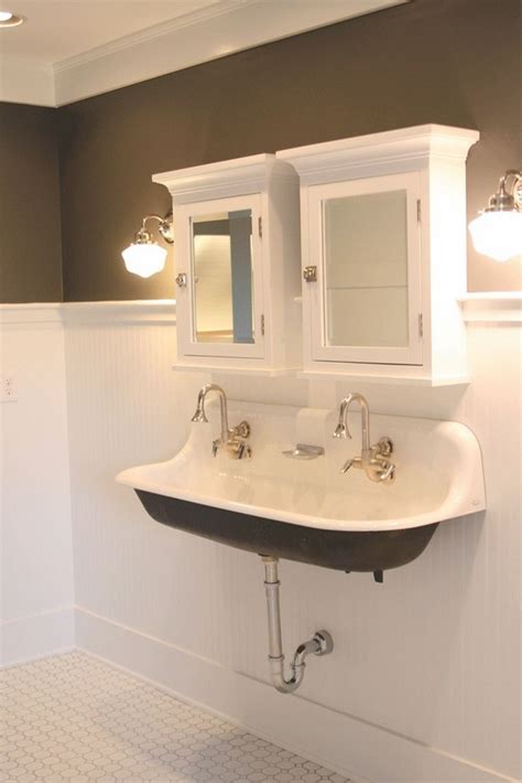 Double trough sink for bathroom – how to choose the best design