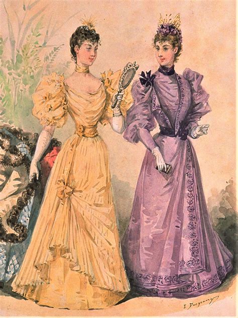 Fashion Plate La Mode Illustree Edwardian Era Fashion S