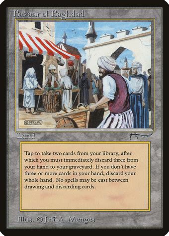 Bazaar of Baghdad - Magic: the Gathering MTG