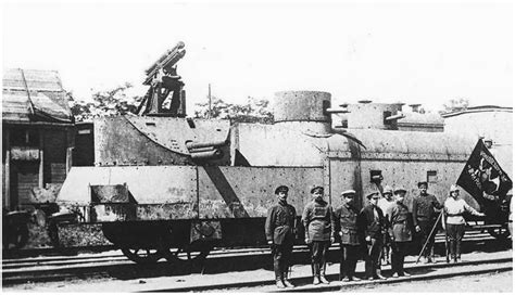 Warfare History Blog Odd Fighting Units Trotsky S Red 100 And Armored Trains Of The Russian