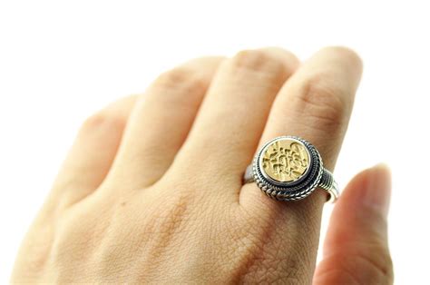 Bespoke Custom Design Your Own 925 Silver Signet Wax Seal Intaglio Ring Backtozero B20