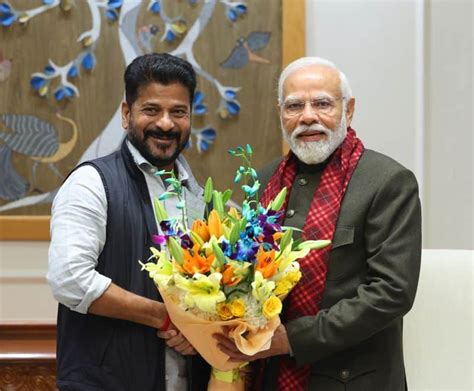 Telangana Cm Revanth Reddy Meeting With Pm Narendra Modi