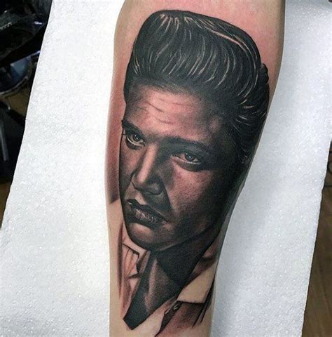 Elvis Presley Tattoos F R M Nner K Nig Der Rocknroll Design