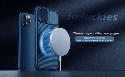 Amazon Imluckies Designed For 6 7 IPhone 12 Pro Max Magnetic Case