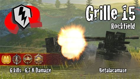 Wot Blitz Grille Kills K Damage Replay Youtube