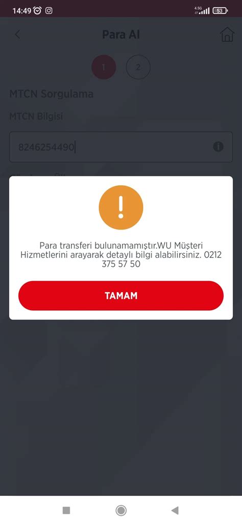 Western Union Sistemi Yüzünden Paramı Alamıyorum Şikayetvar