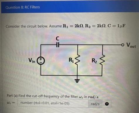 Solved Consider The Circuit Below Assume Chegg