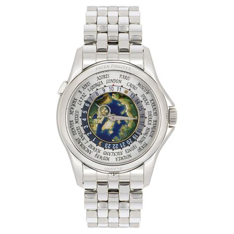 Patek Philippe Platinum Complications World Time Watch 5131 1P 001 At