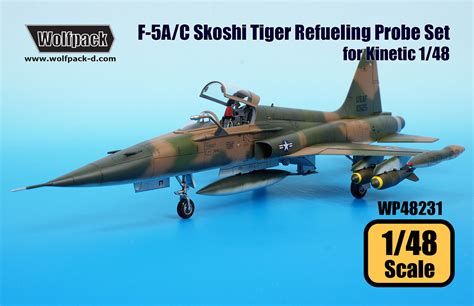 F 5A C Skoshi Tiger Refueling Probe Set For Kinetic HLJ