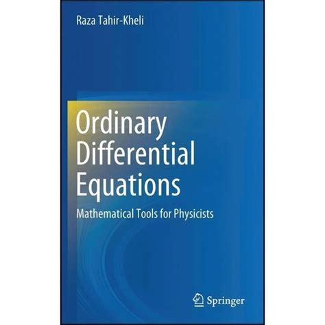 خرید و قیمت کتاب زبان اصلی Ordinary Differential Equations اثر Raza