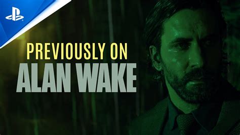 Alan Wake 2 Previously On Alan Wake Ps5 Games Youtube