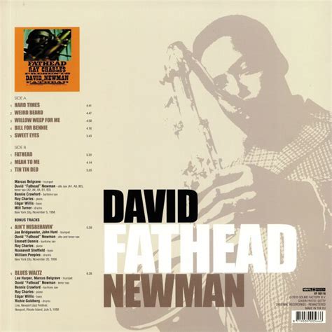 Charles Ray Presents David Newman Fathead Vinyl Heavyweight Vinyl