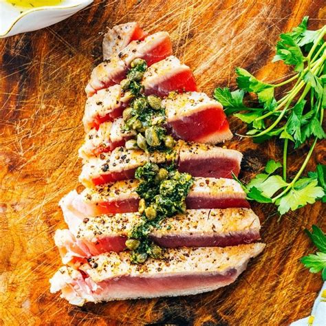 Pan Seared Frozen Tuna Steak Recipe - Bios Pics