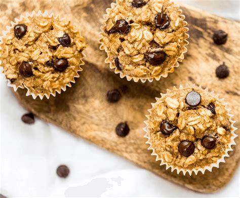 Muffins De Banana E Aveia Pasta De Amendoim Vegano Veg Journey