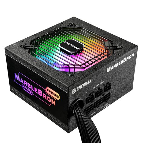 MARBLEBRON 850 Watt 80 PLUS Bronze Semi Modular Power Supply Products