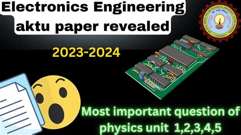 Fundamentals Of Electronics Engineering Important Questions Aktu Aktu