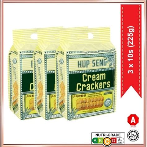 Hup Seng Cream Crackers Sachets G X Packs Hupseng G Asean