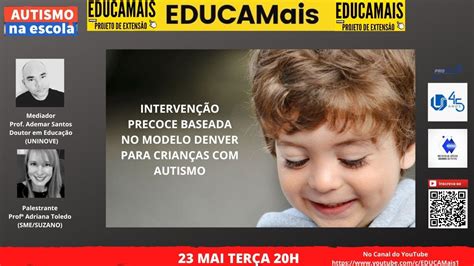 O MODELO DENVER DE INTERVENÇÃO PRECOCE NO AUTISMO YouTube